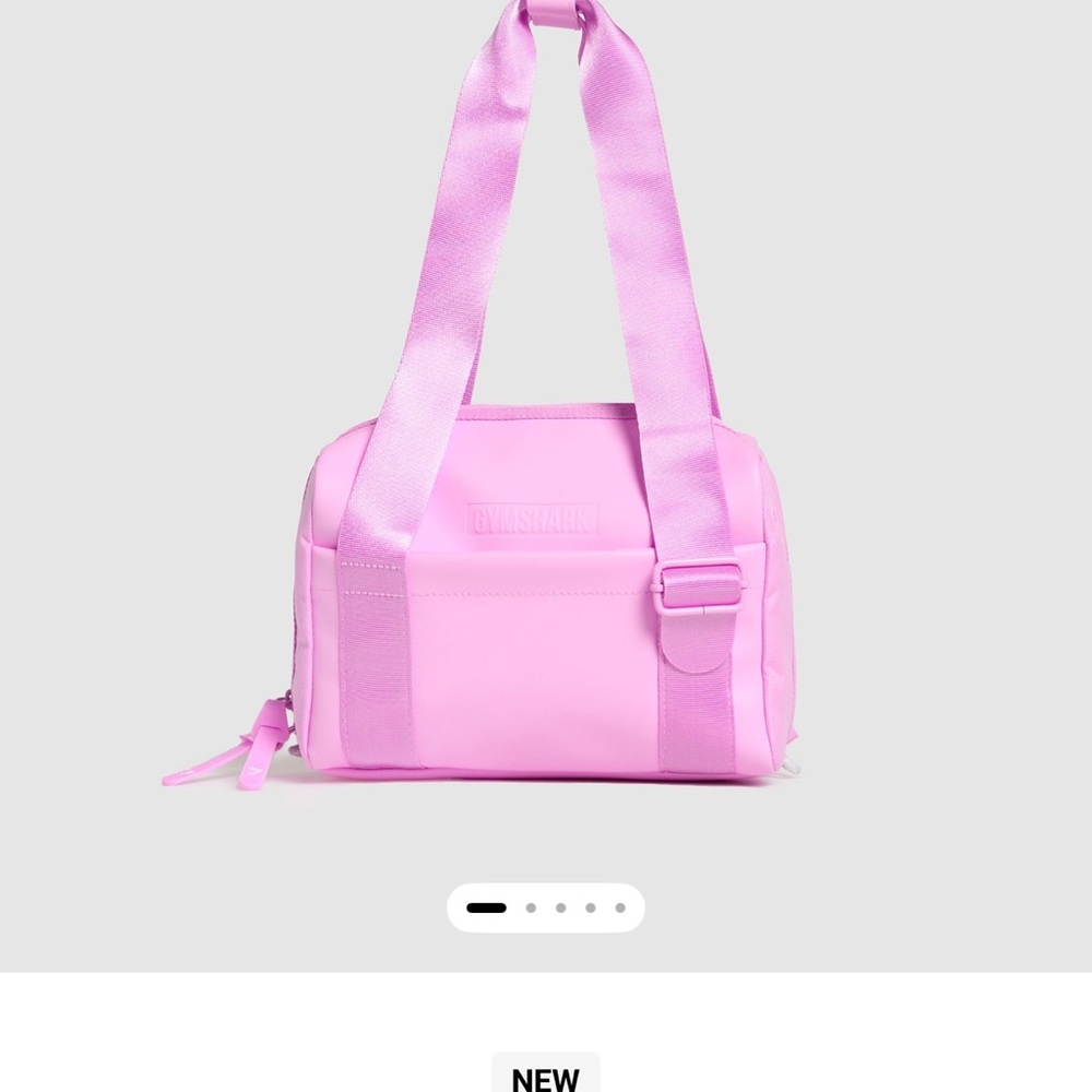 Gymshark Pink Mini Bag with Modern Design